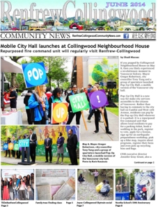 Read the Renfrew-Collingwood Community News, June 2014