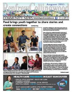 August 2015 issue of RCC News