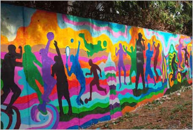 Collingwood Wall mural
